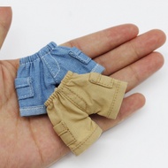OB11 Dolls Short Overalls Doll Clothes Pant for ob11obitsu11molly1/12 bjd Doll jeans Accessories Clothing