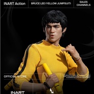 Queen Studios X InArt - Bruce Lee - Yellow Jump Suit - 1/12th Scale - Action Figure