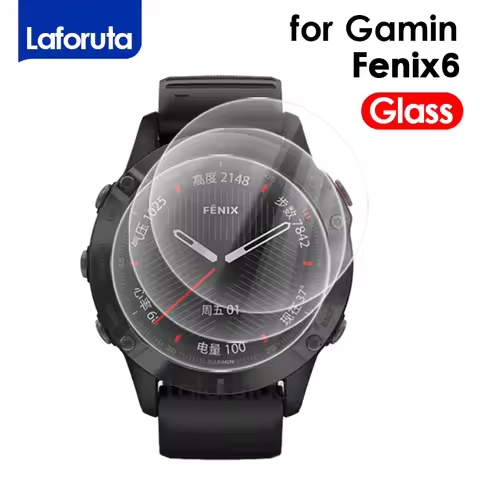 Screen Protector Glass For Garmin Fenix 6 6s Pro Sapphire 6x Pro Solar Tempered Glass Forerunner 55 
