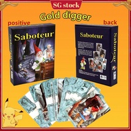 {SG spot}Dwarf gold mining game card Saboteur board games