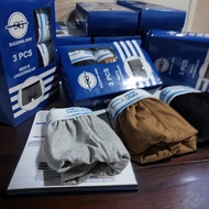 Sugema knv 3pcs men's underwear men's boxer briefs 3pcs