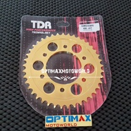 Rear Gear TDR Vixion R 15 Scorpio Gold Size 428 40T 41T 44T Original