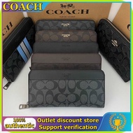New-y{Store<Am'Specials<MJ{Coach'xl<long{cp'wallet<p|for(R=men|M(Leather Zip Wallet Card holder Mon