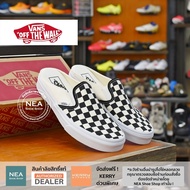 [ลิขสิทธิ์แท้] Vans Classic Slip-On Mule Checkerboard [U] NEA รองเท้า แวนส์ แท้