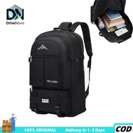 DriveNovo 56-75L Hiking Backpack Large Capacity Backpack Travel Outdoor Bag Waterproof Mountain Bag