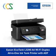 Epson EcoTank L5290  A4 Wi-Fi All-In-One Printer ***Print,Scan,Copy,Fax with ADF *** Free $20 NTUC E-Voucher till 31 March 2024 On-Line Redemption***