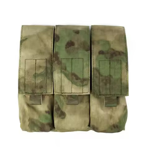 Emersongear LBT Style 7.62 Triple Magazine Pouch For 762 AK Rifle Mag Bag Hunting Hiking Combat Mils