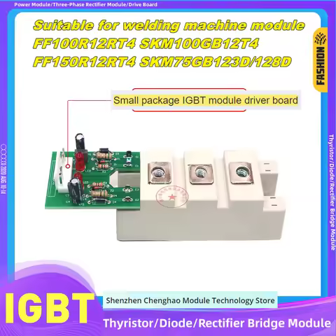 IGBT module driver small board FF100R12RT4 IGBT driver module SKM75GB123D IGBT module trigger small 