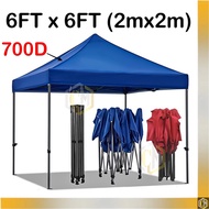 6FTx6FT (2m x2m)Canopy Foldable Tent /Khemah Kanopi