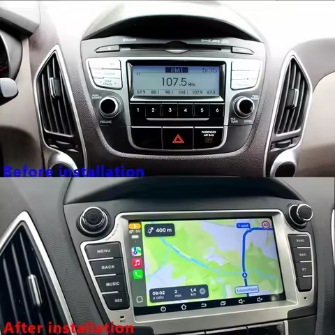 CHSTEK Android 13 Carplay For Hyundai IX35 2009-2015 Tucson 2 LM Car Radio Multimedia Stereo WIFI Bl