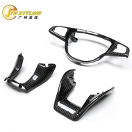 Suitable for Mercedes-Benz carbon fiber steering wheel cover W205C200C63CLA GLA45Modified Steering W