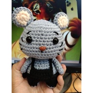 crochet toys done rat mouse birthday present ideas