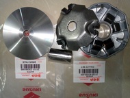 SUZUKI PULLEY SET W/DRIVE FACE HAYATE 125