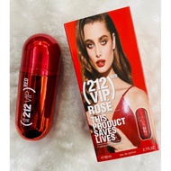 212 vip Red  Rose woman fragrance 80ml quality