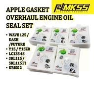 APPLE Engine OIL SEAL SET KRISS2 Y15 Y15ZR LC135 SRL115 Wave 125 Future125 Dash125 Overhaul Oil Seal