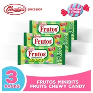 Columbia Candies: Frutos Fruits minibits snack pack 3 pcs.