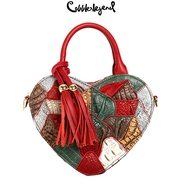 Cobbler Legend genuine leather handbag Fashion crossbody bag Leisure women's bag