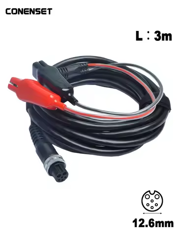 9.8FT 300cm Power Cable For Shimano 6PIN Electric Fishing Reels Power Cord 6 Pin Dendomaru 3000 3000
