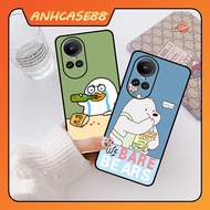 Case for Oppo Reno 10 5G - Reno 10 PRO 5G - Reno 10 PRO+ 5G (Plus) with Cute Bear Print -Trend- CASE