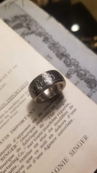 英國兩先令硬幣戒指