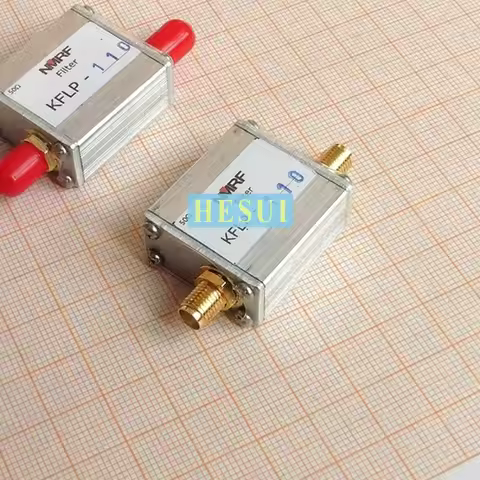 30W 110MHz RF LPF Filter module FM Radio transmitter bandpass filter module 7th-order parallel Butte