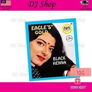 EAGLES DYE. EAGLES HENNA 10G BLACK BROWN TRADITIONAL INAI RAMBUT