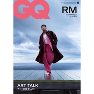 BTS RM COVER GQ JAPAN NOVEMBER 2023 ISSUE ART TALK JAPANESE MEN'S FASHION MAGAZINE
