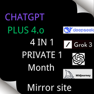 ChatGPT Plus 4.0 | Include Deepseek Grok3 & Midjourney Model ⚡ 1-User Private Personal Account ⚡