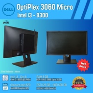 Dell OptiPlex 3060 Micro พร้อมจอ Monitor Dell 22 inch มือสอง