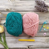 Basic Crochet Kit For Beginner Set Mengait Asas