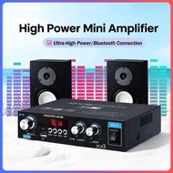 AK35 Mini Amplifier Bluetooth HIFI, 220V High Power Audio Amplifier Dengan Equalizer, Sesuai Untuk S