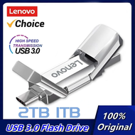 【Limited Time Only】 USB 3.0 Flash Drives 2TB 1TB Mobile Memory TYPE-C 2 In 1 Pen Drive 512GB 256GB 1