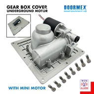 DOORMEX GEAR BOX WITH MINI MOTOR FOR UNDERGROUND AUTOGATE SYSTEM ( CELMER CELMAR CEI DOORMEX ) AUTO GATE