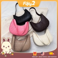 Ready Stock FIFTY2 FSB2886 Casual Women's Handbag Lady Shoulder Bags Girl Sling Bag Travel Beg Tanga