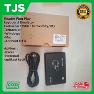 RFID USB Card Reader Proximity 125 KHz ID Contactless EM4100 EM4001 125KHz Plug Play