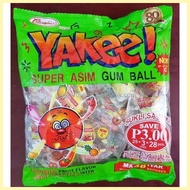 ⊹ ⛳ Yakee Bubble Gum Candy by Columbia's  28pcs