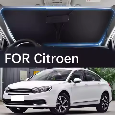 For Citroen C2 C3 C5 X7 C4 Picasso Berlingo Car Windshield Sunshade Cover Front Window Sun Shade Vis
