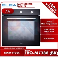 Elba 73L Mechanical Control Built-in Oven with Cool Touch Door DIVO EBO-M7388 (BK)