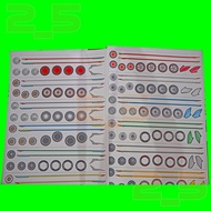 VINYL STICKER LAMINATED JET BUS 3 SCARF & JET BUS 5