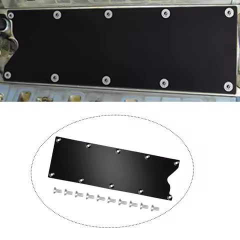 Engine Blocks Billet Valley Pan Cover Plate Cover Plate for LS Gen 3 Billet Aluminum LSX LS1 LM7 LR4