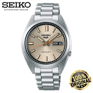(Official Warranty) Seiko 5 Sports 2024 SNXS ‘Beige Chinos’ Classic Sports Automatic Men Watch SRPK91K1