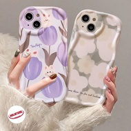 SOFTCASE SILICON CASING MELTING CLEAR SHOCKPROOF TULIP FOR OPPO A1 A98 A1K A3S A5S A11K A12 A7 A15 A
