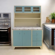 Informa - Kabinet Dapur - Lennox Kabinet Dapur Metal - Biru