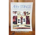 All for strings 大提琴 入門教材 樂譜 #BD 二手個人閒置品 5.64