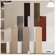 ALMA Skirting Line, Self Adhesive Wood Grain Floor Tile Sticker, Home Decor Waterproof Living Room Windowsill Waist Line