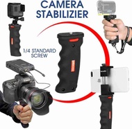 Universal Handheld Pistol Grip Camera Handle Grip Mount Holder for iPhone GoPro DJI Osmo Action insta360 Sony Digital DSLR Cameras UURIG 多功能便攜手柄  運動相機微單補打光燈通用攝影跟拍拓展穩定器把手 手機自拍直播支架拍照配件