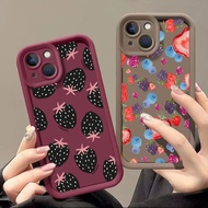 Cartoon Fruit Strawberry Print Phone Case Compatible For Moto Edge 60 Stylus 60Fusion 60Pro E22 E22i