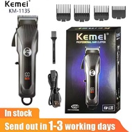 Kemei  Rechargeable Professional Men's Hair Clipper Wireless Electric Hair Clipper Kit Adjustable