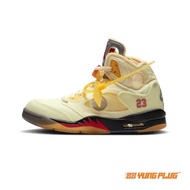 Off White Air Jordan 5 Sail