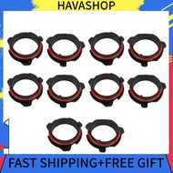 Havashop 10Pcs Headlight Bulb Bases Socket Adapter Holder for H7 LED Bulbs 12V